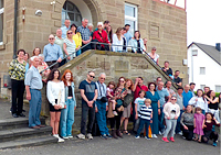 Sonderfhrung im Ungarndeutschen Budarser Heimatmuseum in Bretzfeld